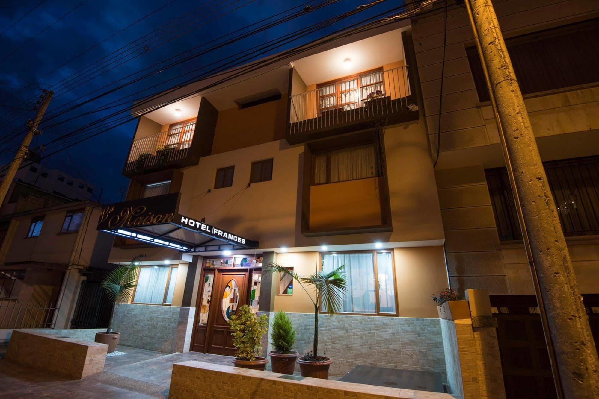 Hotel Frances La Maison Pasto Exterior foto